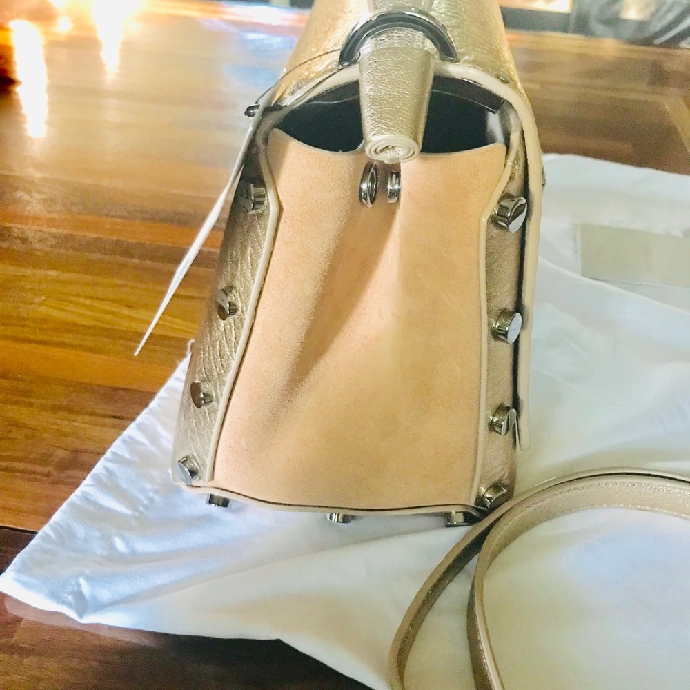 Metallic Jimmy choo handbag/Crossbody - Picture 5 of 8